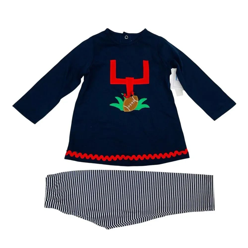NWT Bailey Boys 18M Game Day Tunic Pant Set